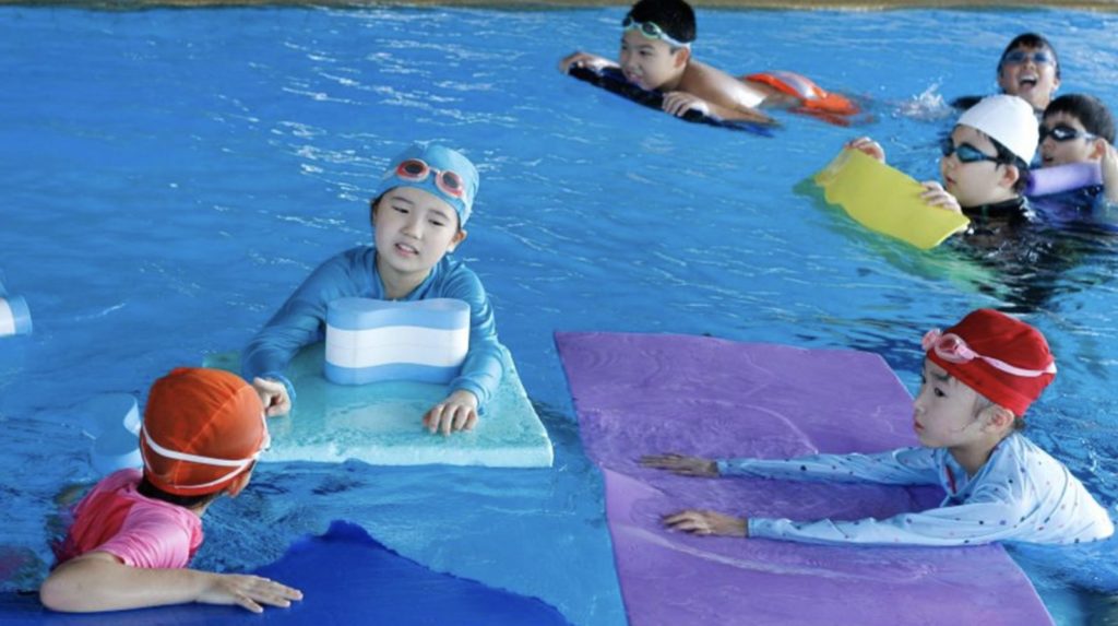 充実した施設でのキャンプ