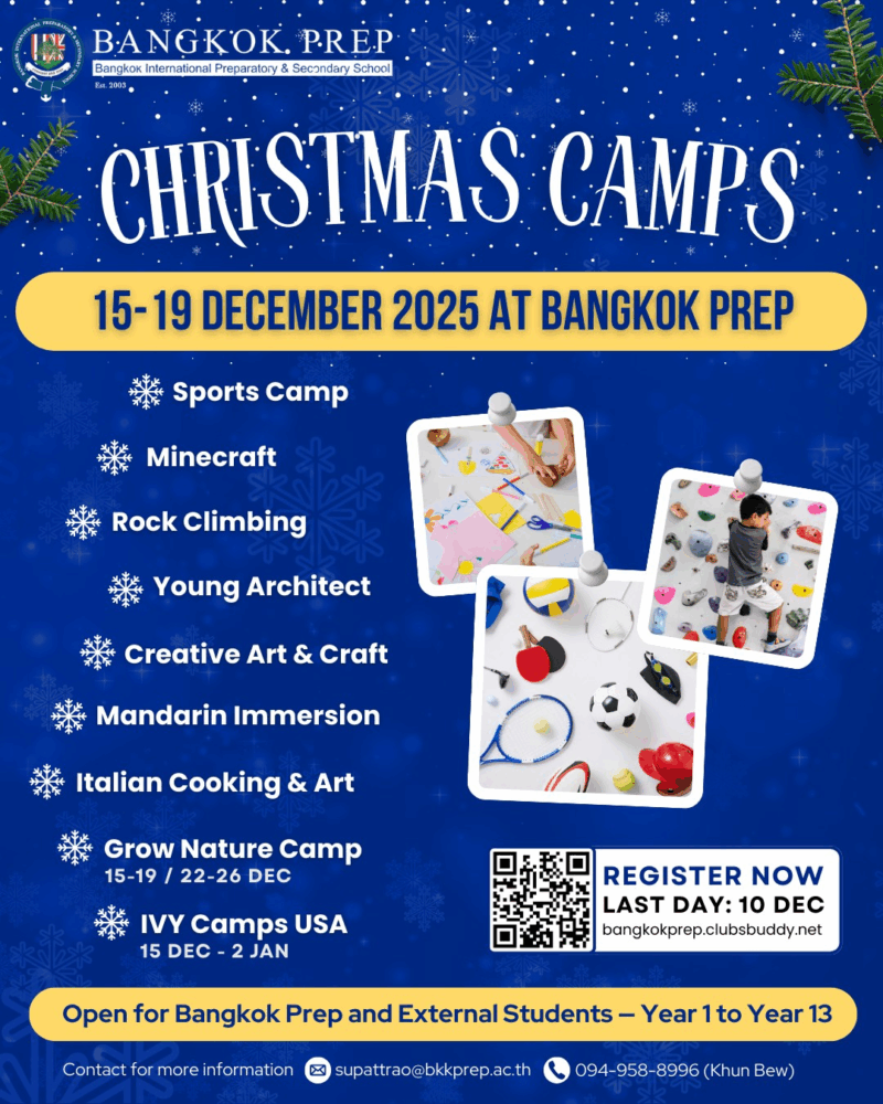 Bangkok Prepキャンプ詳細